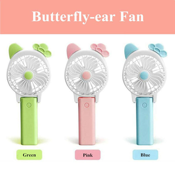 4765 Mini Cartoon Style Fan used in all kinds of places including household and many more for producing fresh air purposes. DeoDap