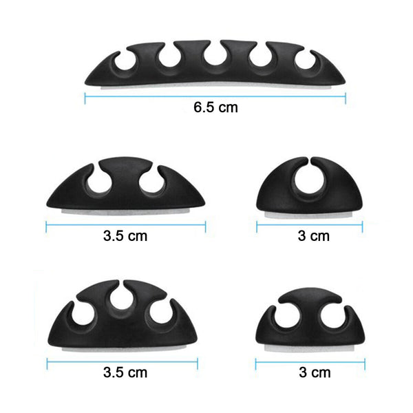 6298 10PCS CABLE HOLDER AND SUPPORTER FOR GIVING SUPPORT AND STANCE TO ALL KIND OF CABLES. DeoDap