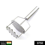 0750_Stainless Steel Hand Masher (Mash for Dal/Vegetable/Potato/Baby Food/pav bhaji DeoDap