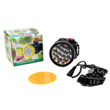 7519 HEAD LAMP 13 LED LONG RANGE RECHARGEABLE HEADLAMP ADJUSTMENT LAMP USE FOR FARMERS, FISHING, CAMPING, HIKING, TREKKING, CYCLING DeoDap