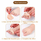 6257 SILICONE TIPTOE PROTECTOR AND COVER USED IN PROTECTION OF TOE FOR MEN AND WOMEN DeoDap