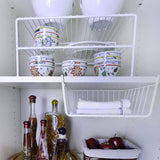 5194 Storage Basket Organizer For Refrigerator , bathroom, & Cabinet, Use basket DeoDap