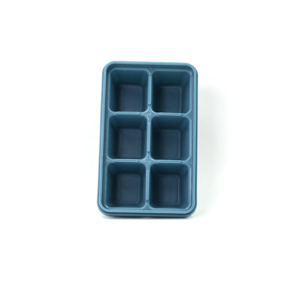 4741 6 Grid Silicone Ice Tray used in all kinds of places like household kitchens for making ice from water and various things and all. - DeoDap