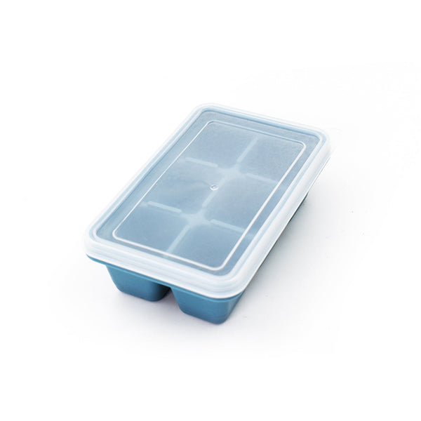 4741 6 Grid Silicone Ice Tray used in all kinds of places like household kitchens for making ice from water and various things and all. - DeoDap