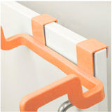 1170 Kitchen Plastic Garbage Bag Rack Holder (Orange Color) - DeoDap