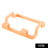 1170 Kitchen Plastic Garbage Bag Rack Holder (Orange Color) - DeoDap