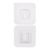 1742 Magic Adhesive Plastic Wall Hooks Heavy Duty Hooks (Pack of 20) freeshipping - DeoDap