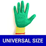 0677 Reusable Cut Resistance Gloves Heavy Duty Rubber Coating for firm Grip