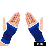 1438 Palm Support Glove Hand Grip Braces for Surgical and Sports Activity (pack of 2) - DeoDap