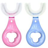 6119 U Shape Kids Toothbrush for kids with effective care and performance. freeshipping - DeoDap