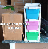 0767A 3 Layer Multi-Purpose Modular Drawer Storage System DeoDap