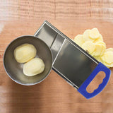 2689 Plain Potato Slicer used in all kinds of household kitchen purposes for cutting and slicing of potatoes. DeoDap