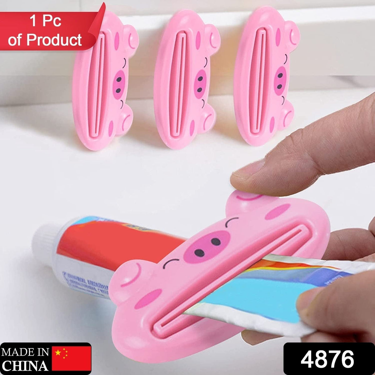 4876 Toothpaste Tube Squeezer, 3.5inch Animal Toothpaste – Amd-Deodap