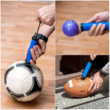 9057 SPORTS PLASTIC PUMP FOR SOCCER, BASKETBALL, FOOTBALL, VOLLEYBALL BALL