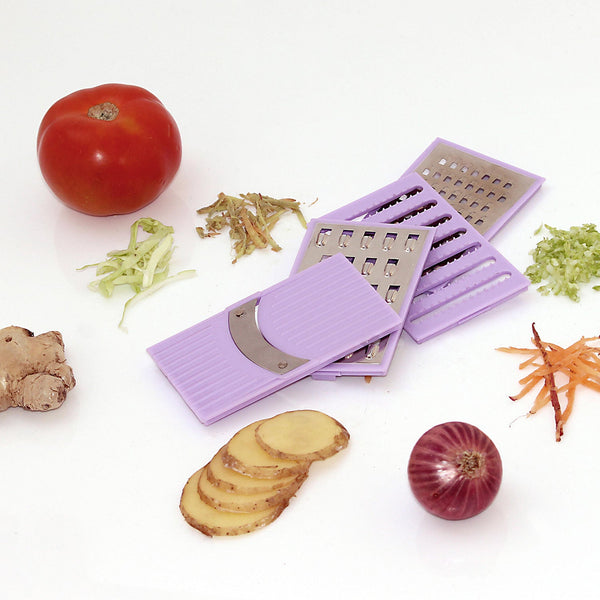 2650 4 In 1 Plastic Vegetable And Fruit Grater And Slicer For Kitchen