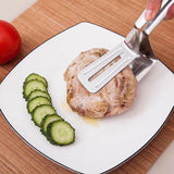 2919 MULTIFUNCTION COOKING SERVING TURNER FRYING FOOD TONG. STAINLESS STEEL STEAK CLIP CLAMP BBQ KITCHEN TONG. DeoDap