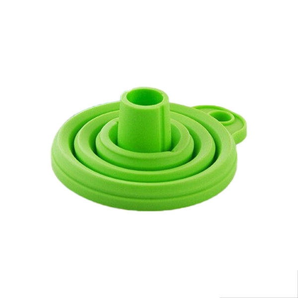 4677 Silicone Funnel for Kitchen Use Oil Pouring Sauce Water Juice DeoDap