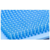 1302 Silicone Body Back Scrubber Double Side Bathing Brush for Skin Deep Cleaning(70 x 10 x 1 cm)