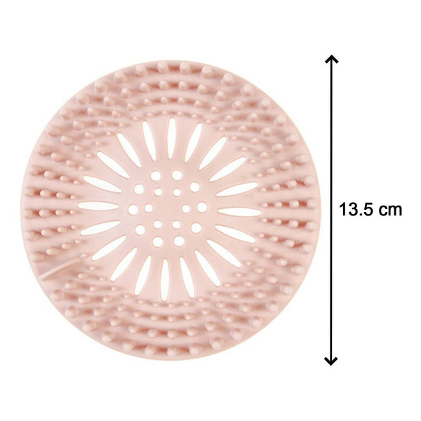 4738 Shower Drain Cover Used for draining water present over floor surfaces of bathroom and toilets etc. DeoDap