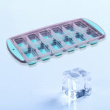 7170   12 Grid Silicon Ice cubes Making Tray Food Grade Square Ice Cube Tray | Easy Release Bottom Silicon Tray DeoDap