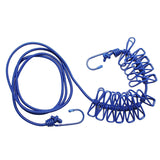 3623 Multi Functional Drying Rope with 12 Clips and 2 Hooks - 1.8 Metre