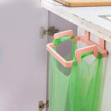 1170 Kitchen Plastic Garbage Bag Rack Holder (Orange Color) - DeoDap