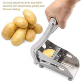 0083A STAINLESS STEEL FRENCH FRIES POTATO CHIPS STRIP CUTTER MACHINE WITH BLADE DeoDap