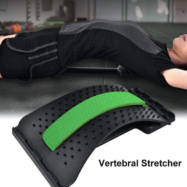 1666 Multi-Level Back Stretcher Posture Corrector Device For Back Pain Relief - DeoDap