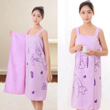 1453 Quick Dry Bath Towel 100% CottonSoft, Fluffy & Super Absorbent for Women - DeoDap