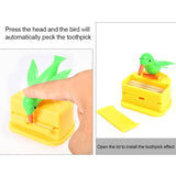 1180 Portable Automatic Bird Toothpick Storage Box - DeoDap