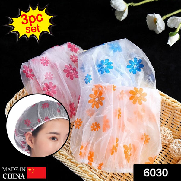 6030 Shower Cap Bath Shower Cap ,Women Reusable Waterproof Women Shower DeoDap