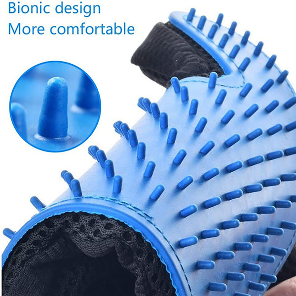 4681 Pet Hair Remover Glove & Self Cleaning Fur Remover DeoDap