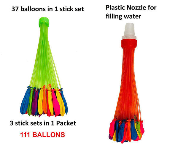 1359 Happy Holi Baby Water Balloon 111 balloons in 60 seconds (Pcak of 3)