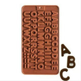 3308 Alphabet Birthday Silicone Chocolate Mold Candy