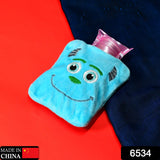 6534 Blue Sullivan Monster small Hot Water Bag with Cover for Pain Relief, Neck, Shoulder Pain and Hand, Feet Warmer, Menstrual Cramps. DeoDap