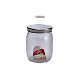 3676 Milky Way Pet Transperant Jar 1000 Ml