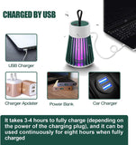 3633 Electric Shock USB Mosquito Killer Lamp