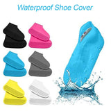 4867 Non-Slip Silicone Rain Reusable Anti skid Waterproof Fordable Boot Shoe Cover DeoDap