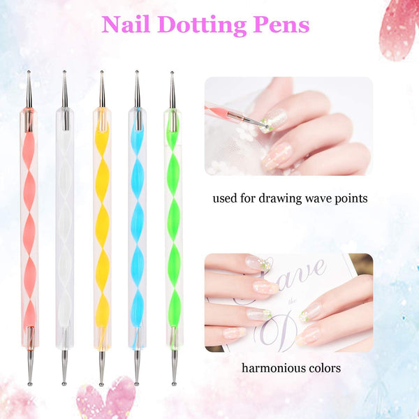 6020 Nail Art Point Pen and Set Used by Womens and Ladies for