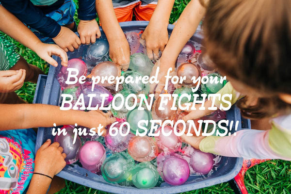 1359 Happy Holi Baby Water Balloon 111 balloons in 60 seconds (Pcak of 3)