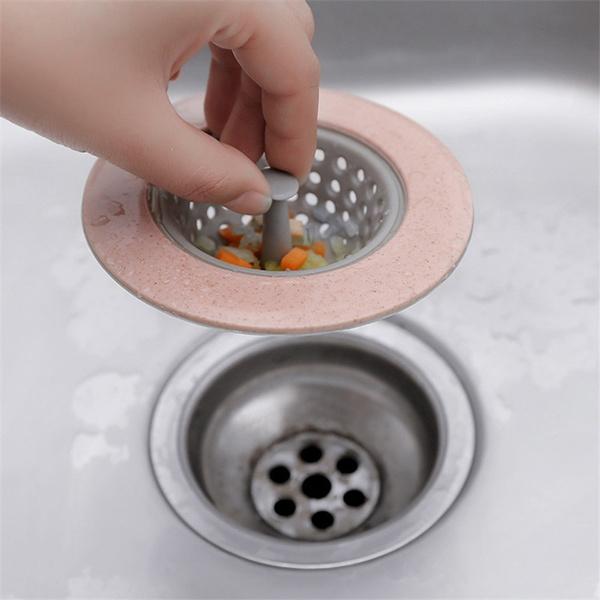 1120 Silicon Sink Strainer Kitchen Drain Basin Basket Sink Drainer