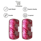 4928  Fridge Cover Handle Cover Polyester High Material Cover For All Fridge Handle Use ( Set Of 2 Pcs ) Multi Design DeoDap