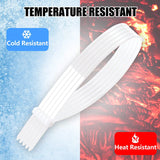 3143 8Inch Nylon Self Locking Cable Ties (200mm x 3.6mm - Pack of 100) - White