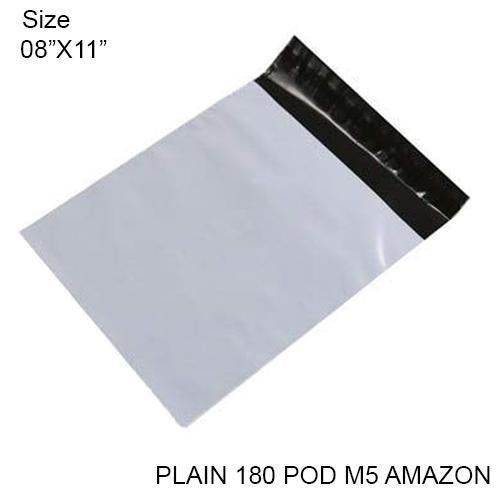 0933 Tamper Proof Courier Bags(08X11 PLAIN 180 POD M1 AMAZON) - 100 pcs