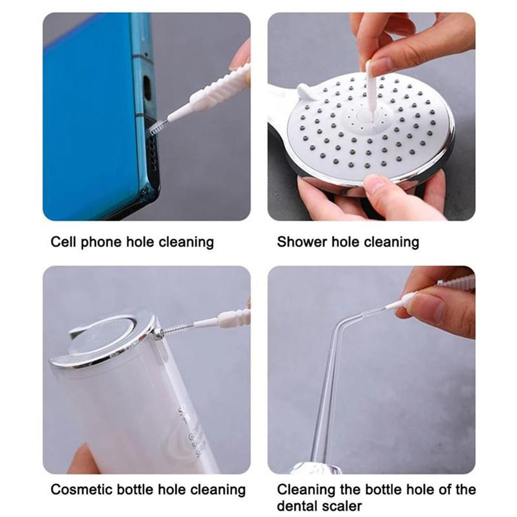 4985 10pcs Shower Nozzle Cleaning Brush, Reusable Multifunctional Show –  Amd-Deodap