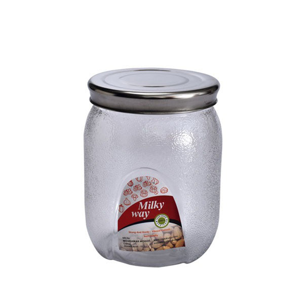 3688 Milky Way Pet Transperant Jar 2500 Ml