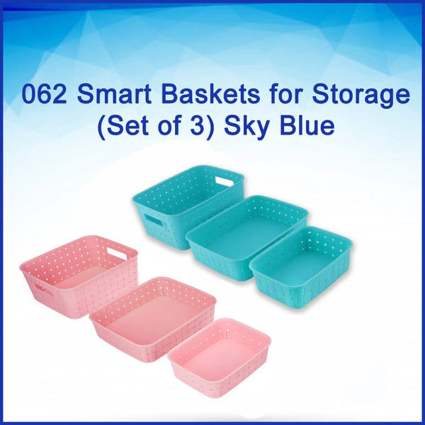 0062 Smart Baskets for Storage(Set of 3)