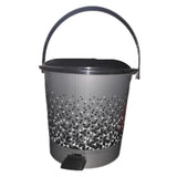 3679 Plastic Step on Pedal Dustbin With Handle (1008)