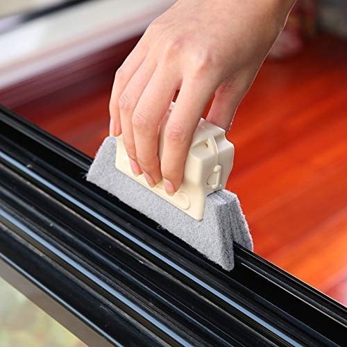 1484 Creative Window Groove Cleaning Brush, Hand-Held Cleaner