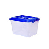 3760 Plastic Container with Side Lock-Handle for Flour, Pulses, Cereal, Atta, Rice, Snacks Etc (3.5 KG)